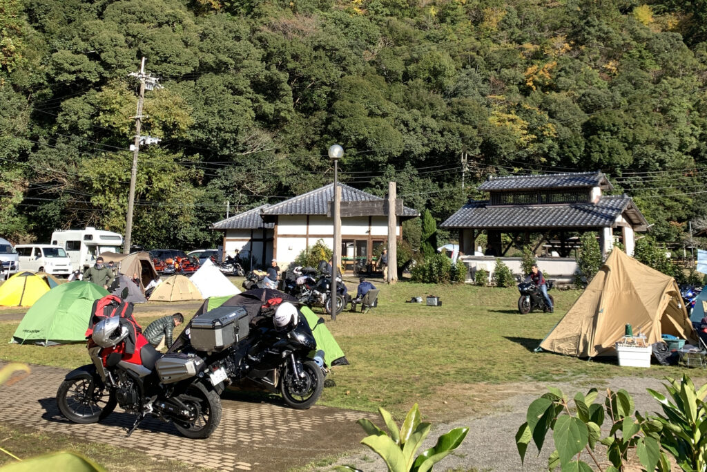 バイカー様歓迎!バイク乗り入れ可能フリーサイトあり